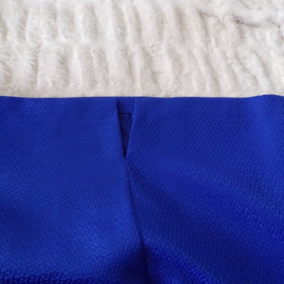 NWT Macduggal blue cocktail mini dress 4 - Picture 11 of 12